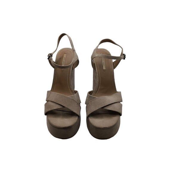 Zara Platform Wedge Sandals - Picture 2 of 5